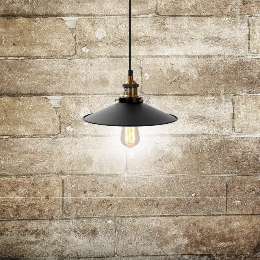 Винтажный промышленный Потолочный подвесной светильник с стандартным цоколем E27