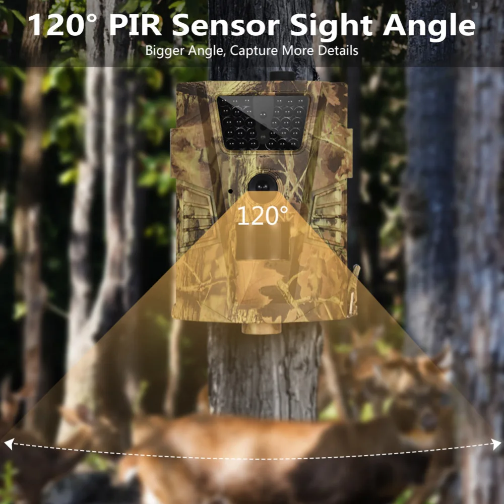 HT-001B HT-001Trail камера 12MP 1080P 850nm светодиодный охотничья камера с ночным видением дикая природа животные фото ловушки охотничья камера