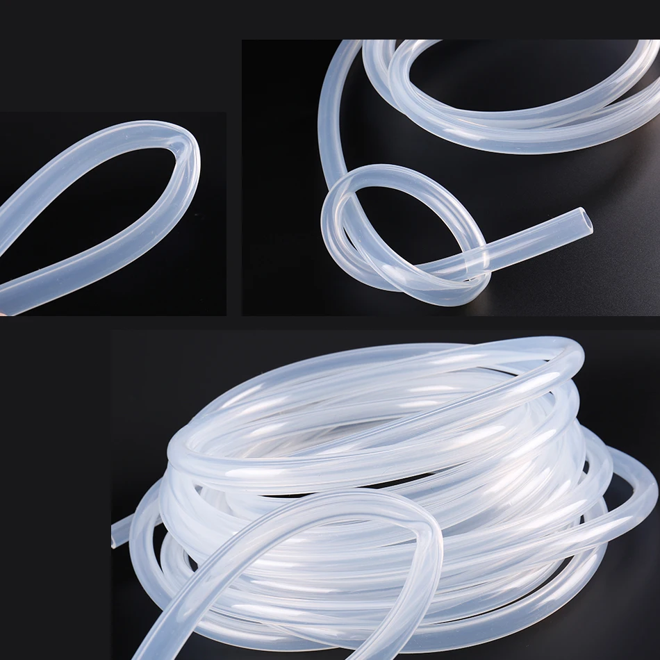 Прозрачная силиконовая трубка OD2XID1 пивная шланг для молока мягкая безопасная