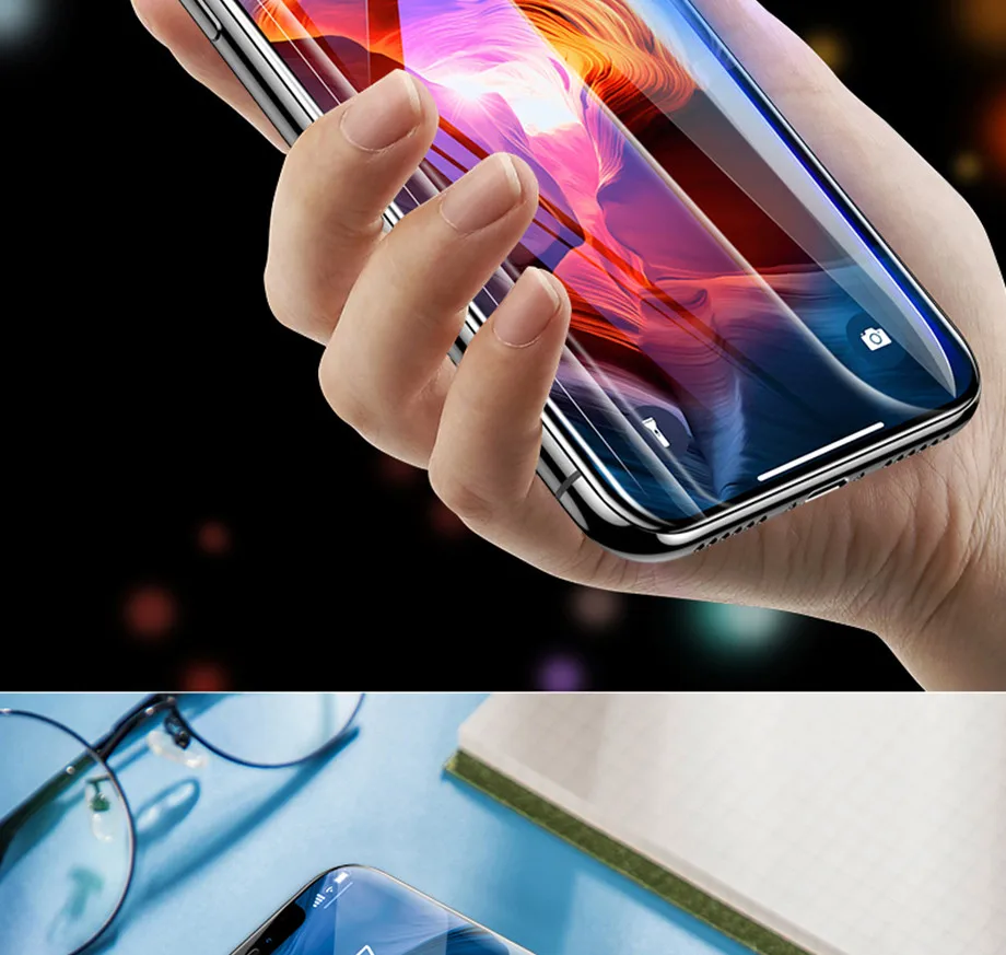 200D полное покрытие закаленное стекло для iphone 11 Pro X XR XS MAX стекло iphone 11 Pro защита экрана защитное стекло на iphone 11