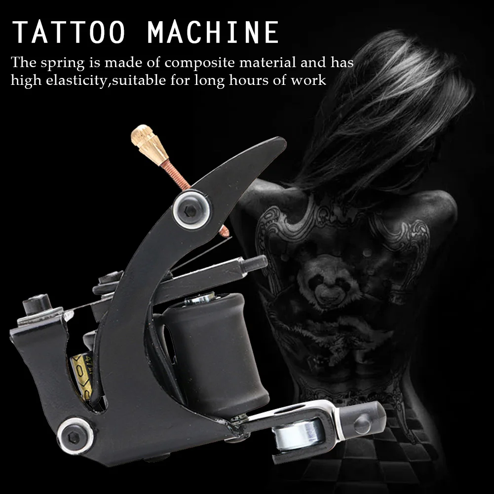 Liner Shader Body Art Secant Fogger Color Stamping Makeup Tool Beginner Tattoo Machine Salon Professional Copper Coils Mini | Красота и