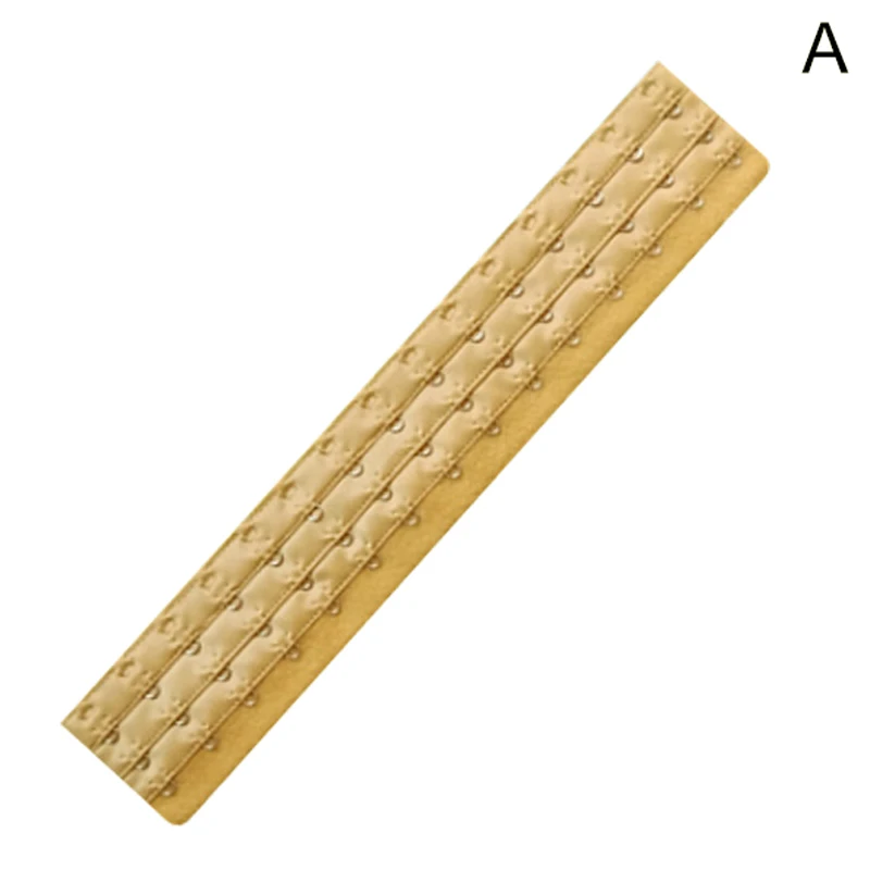 

Women Corset Extender 3 Rows 15 Hooks Stainless Steel Buckle Lengthen Clasp for Underwear SER88