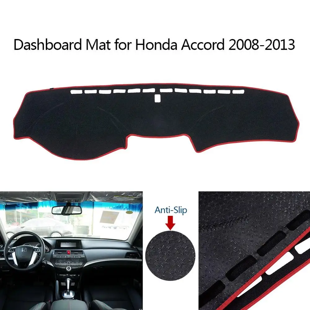 Авто Крышка приборной панели автомобиля для Honda Accord 2008 2013 LHD Dashmat солнцезащитный