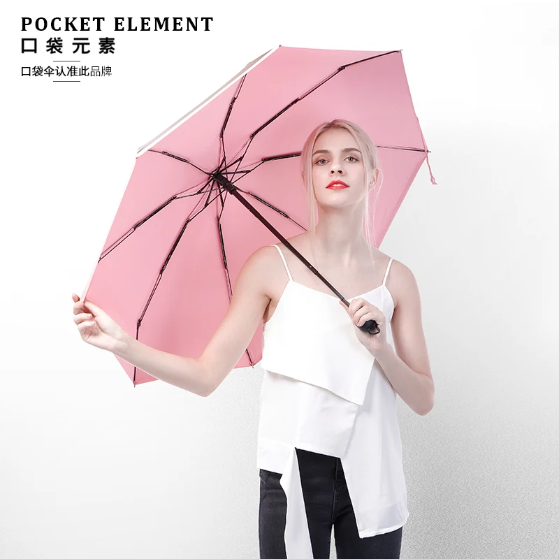 買取 レトロかわいい日傘女性傘カービッグロングかわいいポケット傘カプセル屋外カップルグアルダchuva屋外製品BY50YS