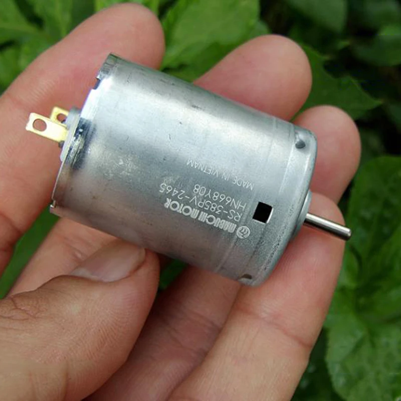 MABUCHI RS 385PV 2465 DC 12 24 В 18500 об/мин высокоскоростная карбоновая щетка Mini 385