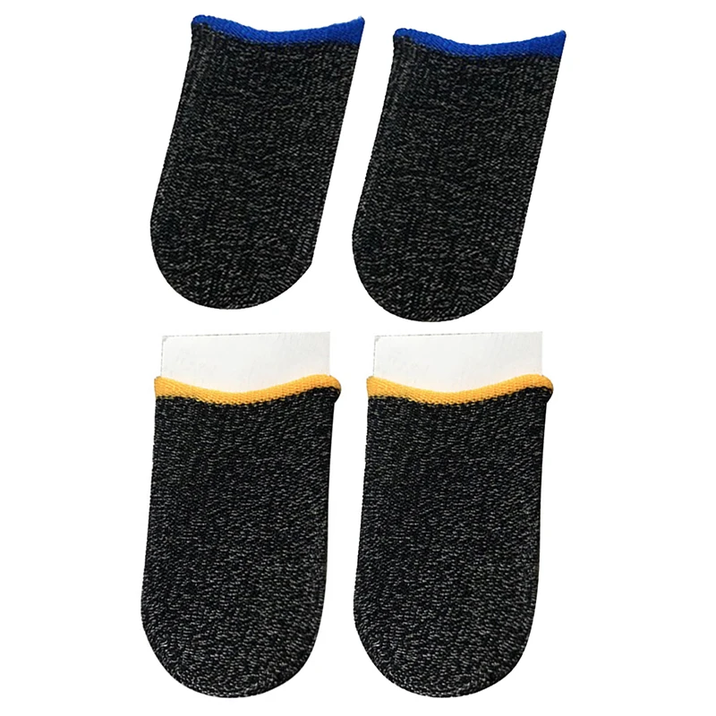 

1 Pair Gaming Finger Sleeve Breathable Fingertips For Mobile Games Touch Screen Finger Cover Sensitive Mobile Touch