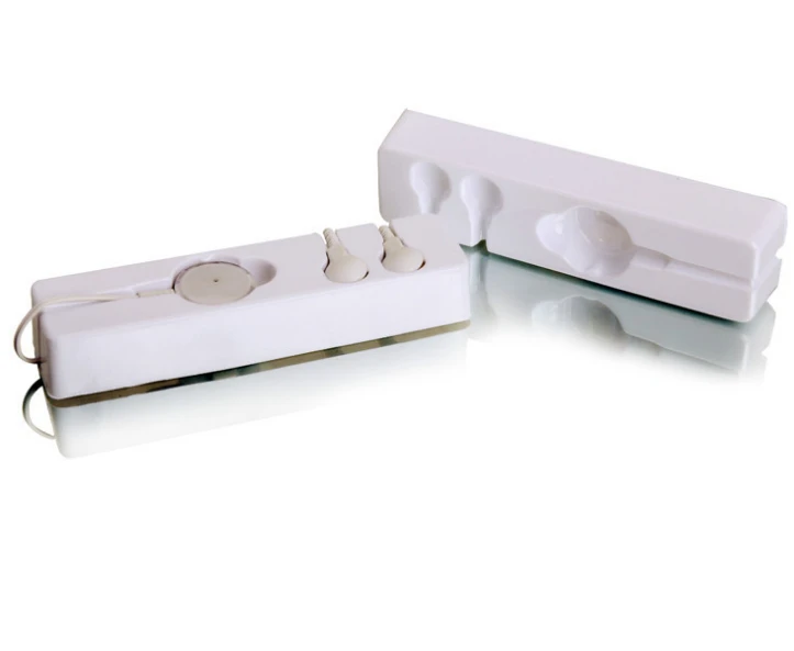 Пластиковая упаковка раскладушки для гарнитуры блистерная наушников