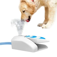 automatic dog water fountain step on toy outdoor joy with pets security without electricity for sl dogs high capacity drinking