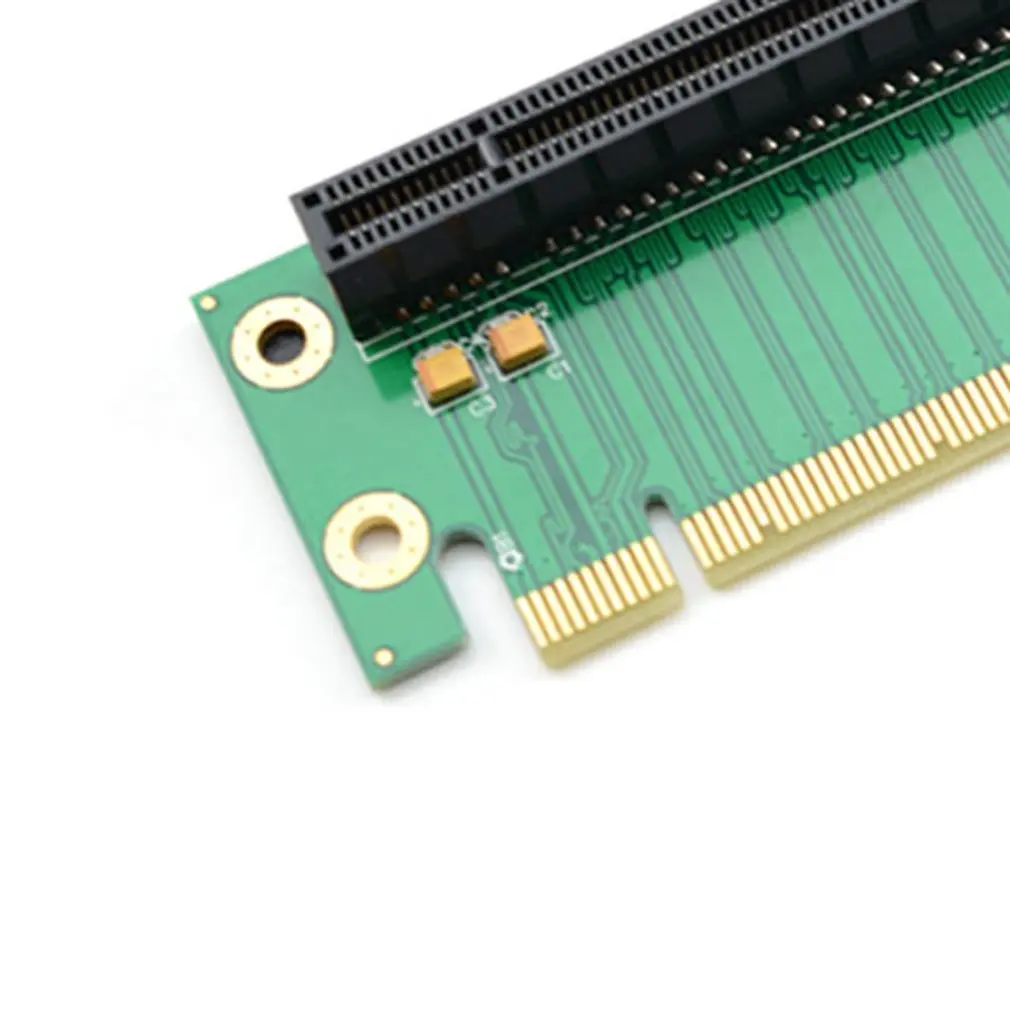 

Hot Worldwide PCI-E Express 16X 90 Degree Adapter Riser Card For 2U Computer Server Chassis hot new portable