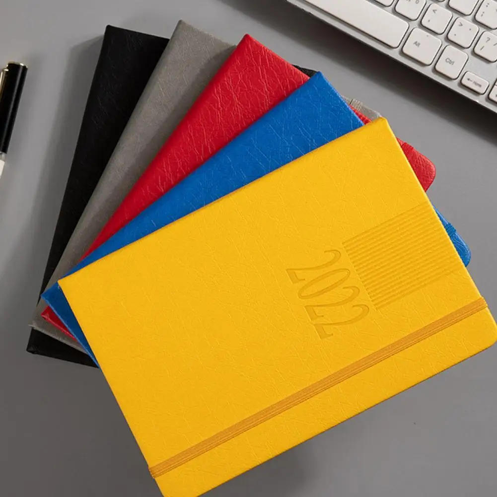 

2022 A5 Schedule Book Daily Planner Weekly Calendar Notebook Efficiency Manual Annual Calendar Notebook