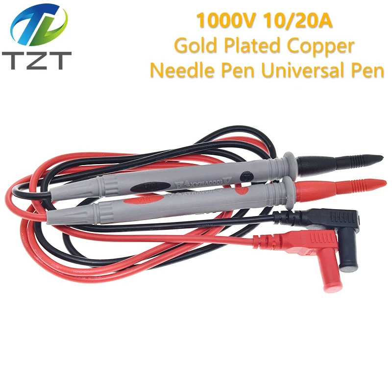 Измерительные выводы Универсальный Кабель AC DC 1000V 20A 10A CAT III измерительные Щупы