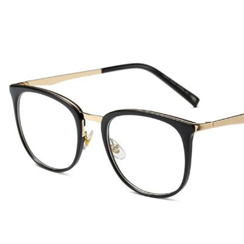 Модные Розовые Квадратные очки оправа для женщин и мужчин винтажные прозрачные