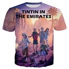 2021 летняя футболка, забавная Повседневная футболка с коротким рукавом и 3D принтом, Оловянная футболка для мальчиков и девочек, детская одежда, футболка, уличная одежда для мальчиков