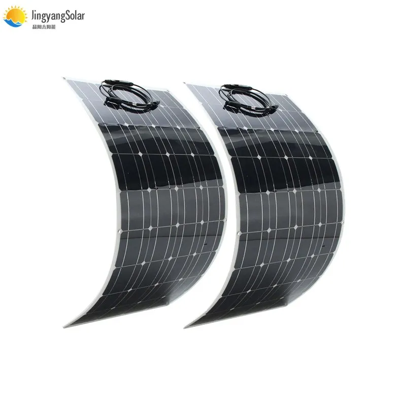 Солнечная панель 100 Вт тонкопленочная гибкая 200 300 2 шт. 3 по | Электроника