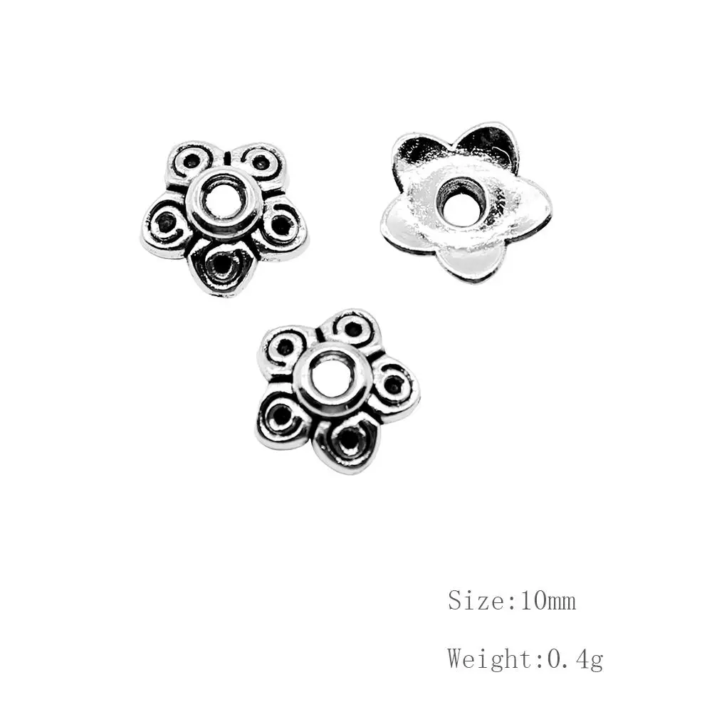 

Malzahar 75 Pieces Bead Caps Jewelry Findings Components Diy Jewelry Making Accessories