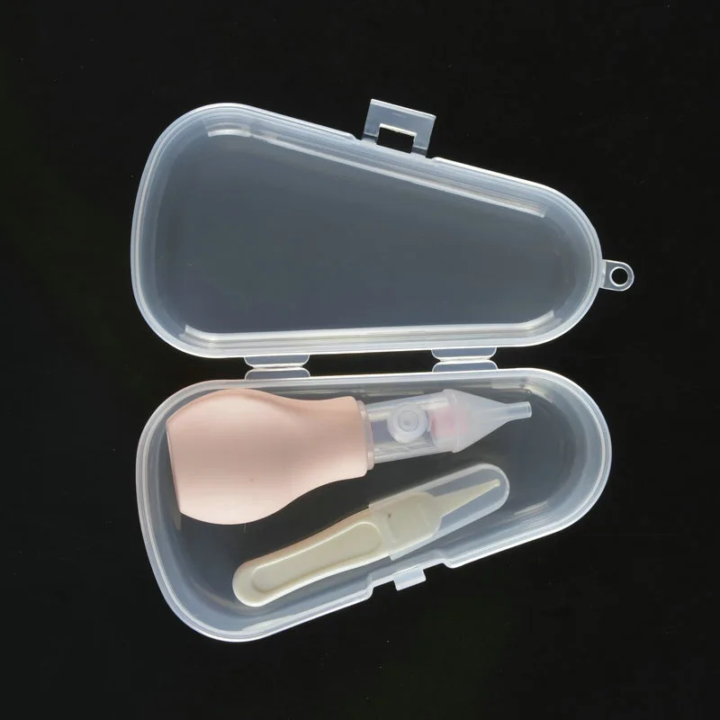 

3pcs/set Newborn Baby Safety Nose Cleaner Kids Vacuum Suction Nasal Aspirator Set Infants Medicine Dropper Accessories Baby Care