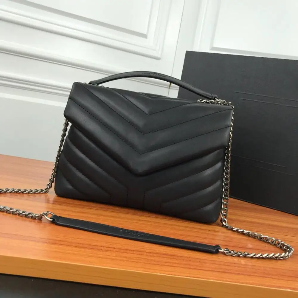 Новая роскошная модная женская кожаная сумка на плечо с первым слоем простая