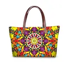 Женская сумка-тоут из ПУ кожи, с ручками