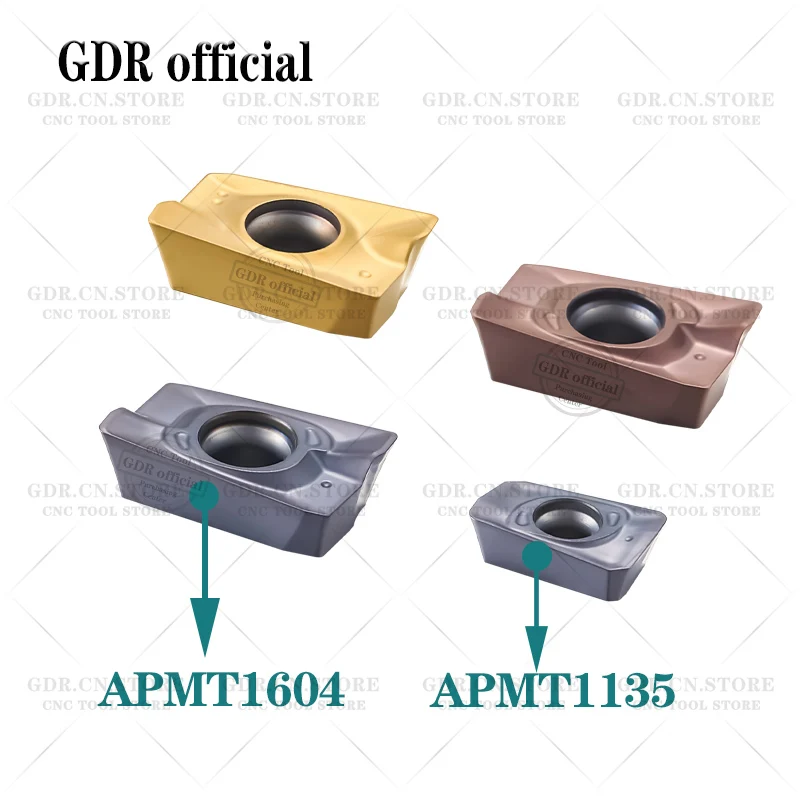 APMT1604 APMT1135 инструмент для вставки из карбида фрезеровочная вставка APKT APMT 1135 1604