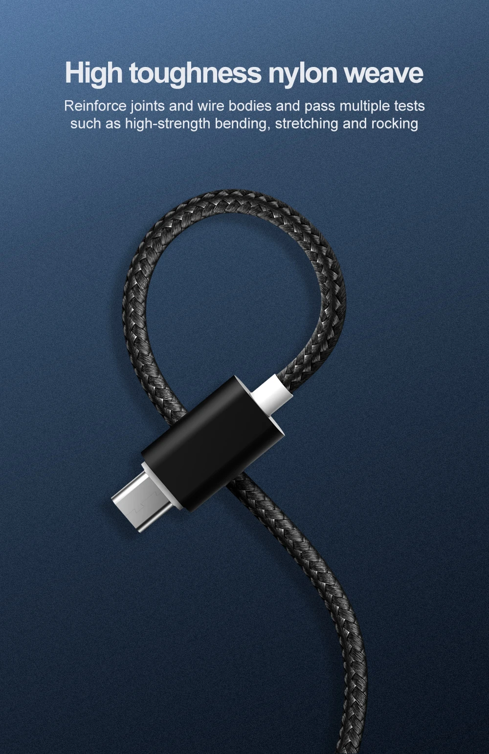 Swalle mi cro type-C USB кабель нейлоновый провод для быстрого заряда для i Phone Sam sung Xiao mi мобильный телефон usb зарядный шнур Быстрая
