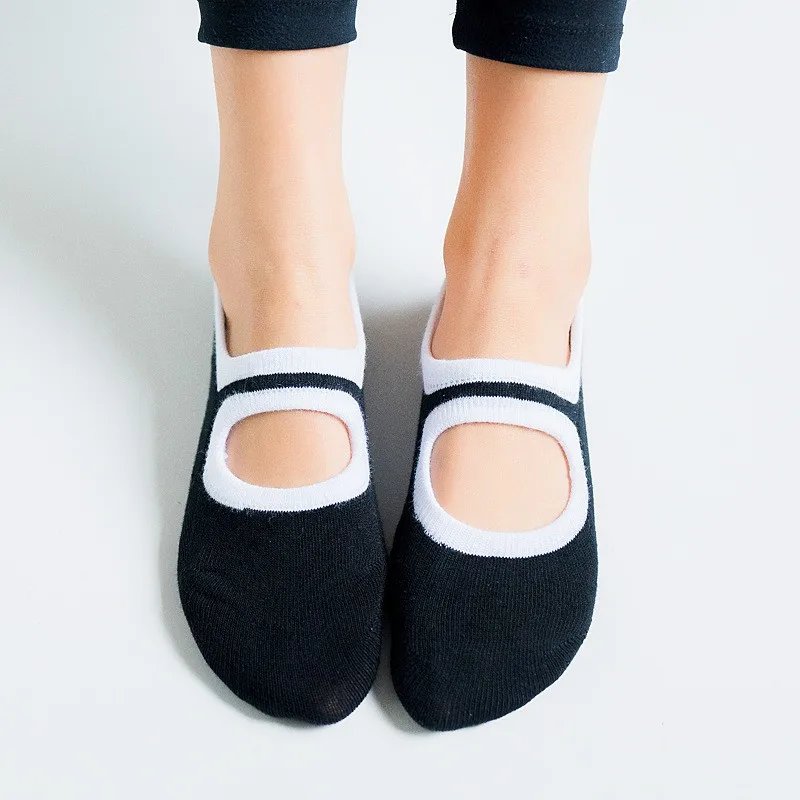 

Women High Quality Yoga Socks Breathable Anti-Slip Quick-Dry Damping Pilates Ballet Socks With Grip for Fitness Gym Exercise