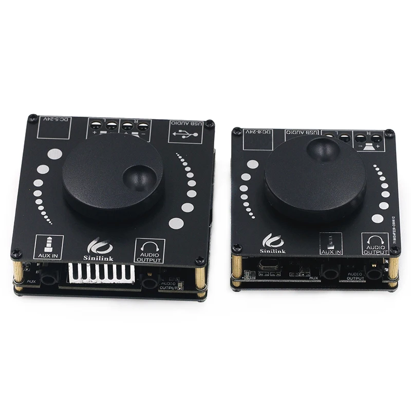 Цифровой усилитель мощности TPA3116D2 50 Вт/20Wx2 Bluetooth 5 0 USB AUX 3 мм | Электронные