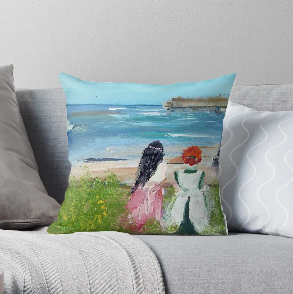 

By The Shore By Colleen Ranney Throw Pillow Pillow Case Polyester Home Decora Pillowcases Throw Pillow Case kussensloop almohada