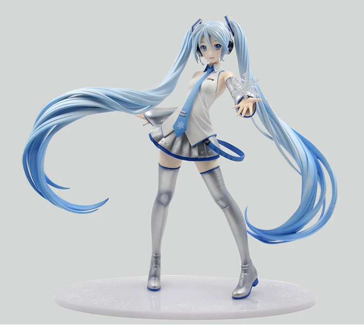 Японское аниме в коробке Snow Hatsune Miku Vocaloid 3 Ver. 42 см фигурка модель 1:4 кукла| |