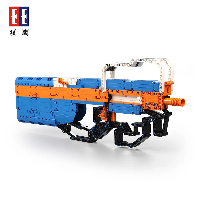 Building blocks P90 Assembled Bricks Gun 581pcs Compatible with traditional bricks size Good gift choice for Kids or Adults | Игрушки и