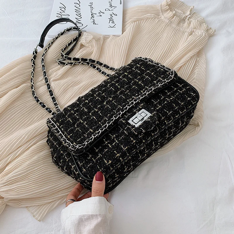 2019 маленькая ароматическая сумка женская новая плечевой мешок шерстяная