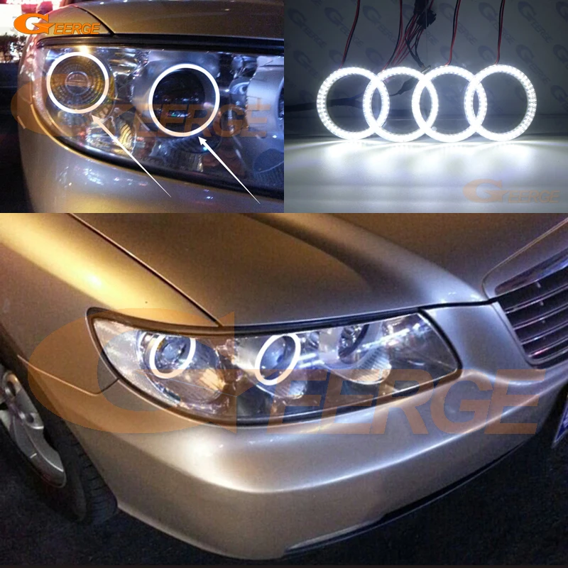 Для Hyundai Grandeur TG azera 2006 2007 2008 2009 2010 2011 ультра яркий SMD СВЕТОДИОДНЫЙ ангельские глазки