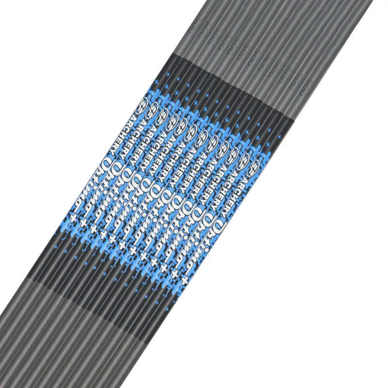 Стрелы для стрельбы из лука 12 шт. 30 дюймов стрелы чистого углерода Вал