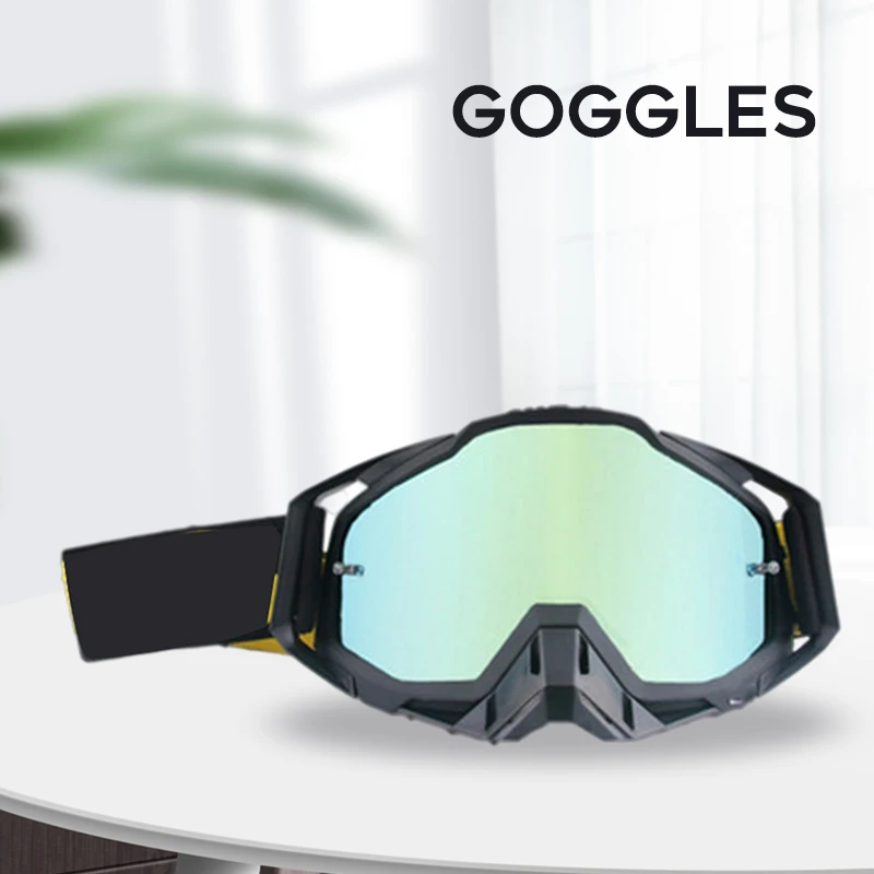 

Newly Ski Goggles Men Women Motorcycle Goggles For Motocross Eyewears Windproof & Dustproof Protective Glasses Горнолыжные Очки