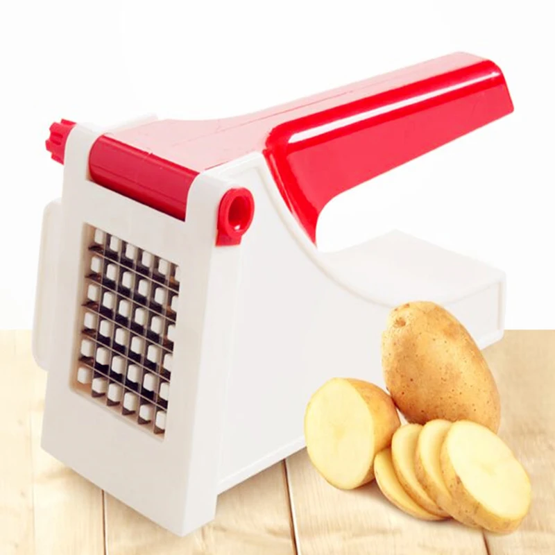 Новая машина для резки картофеля фри из нержавеющей стали|Ручные ломтерезки| |