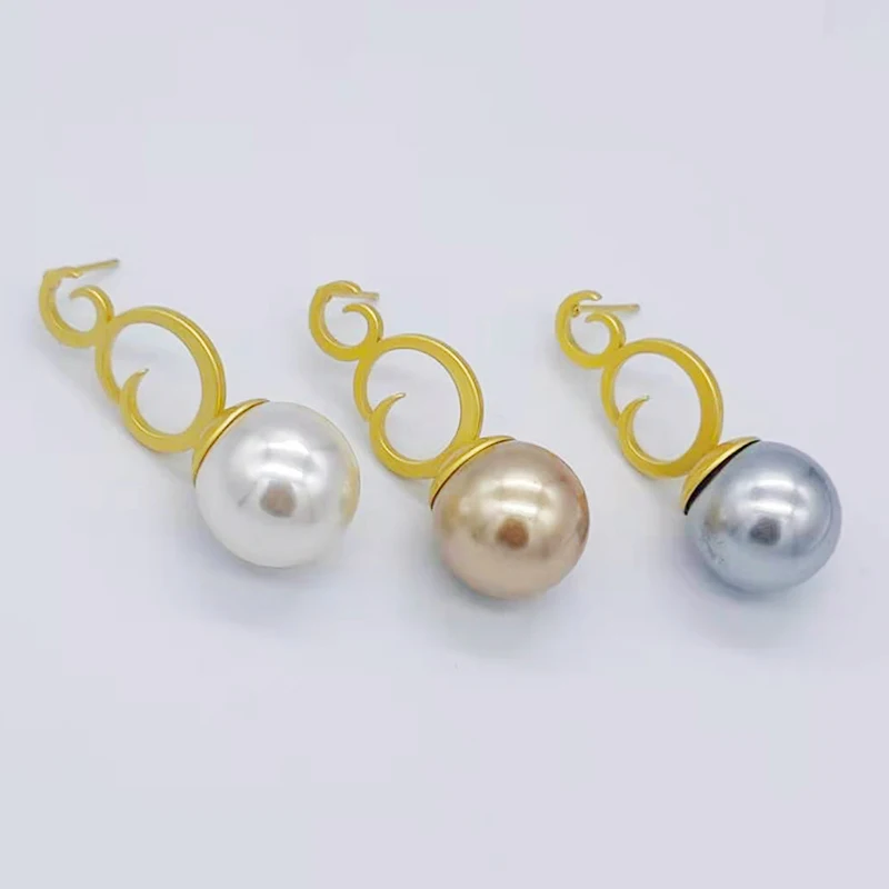 Новый Стиль Позолоченные серьги-кольца для женщин женские ожерелья и кулоны небольшие Серьги пусеты украшения наборы аксессуаров