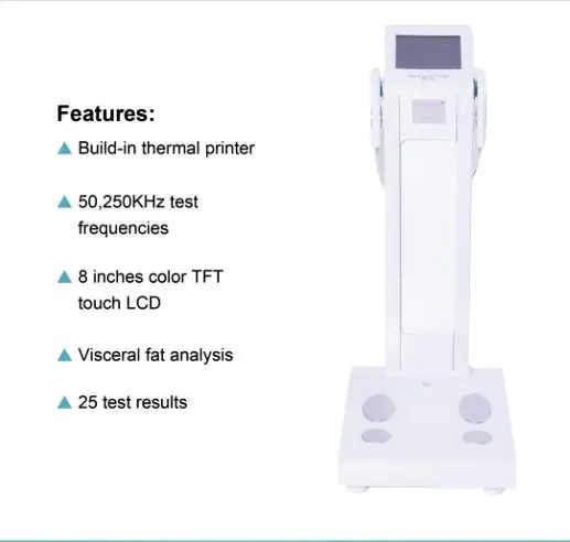 

Медицинское оборудование для анализа жира в человеческом теле/анализатор состава тела на продажу