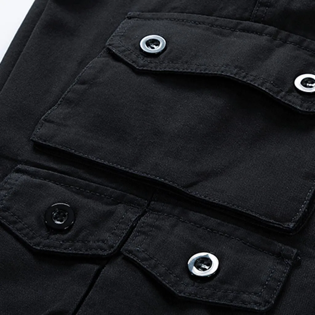 

Mens Military Cargo Shorts 2020 New Tactical Shorts Men Cotton Loose Work Casual Short Pants Plus Size