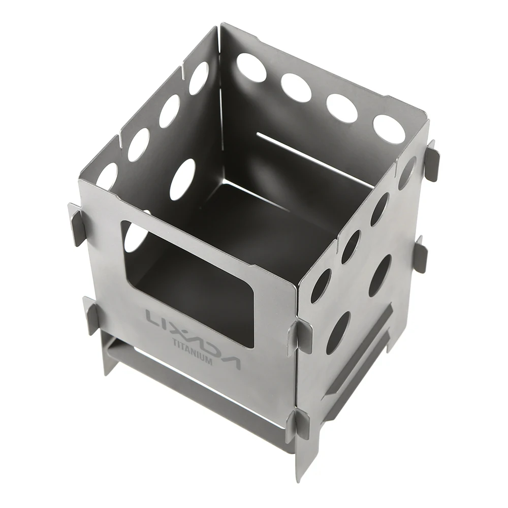 Lixada Легкая Складная дровяная печь для пикника горелки приготовления пищи