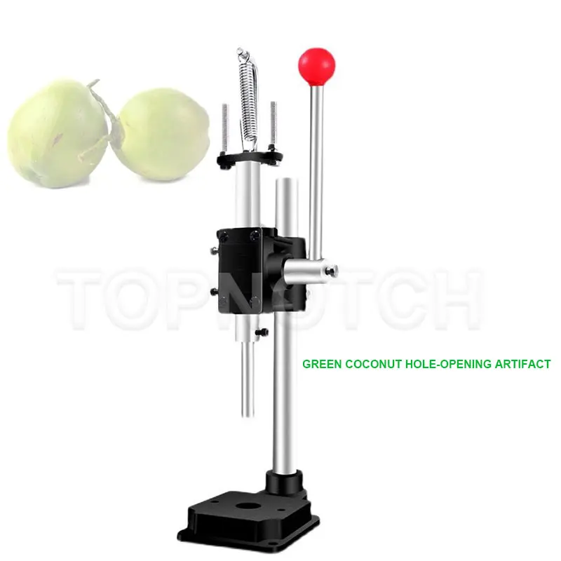 Coconut Opener Manual Opening Coconuts Machine Save Effort Stainless Steel Capping Cover Drilling Machine