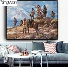 Искусственный индийский пейзаж 5D, алмазная вышивка бисером, мозаика, вышивка крестиком, Новое искусство, домашний декор, подарок