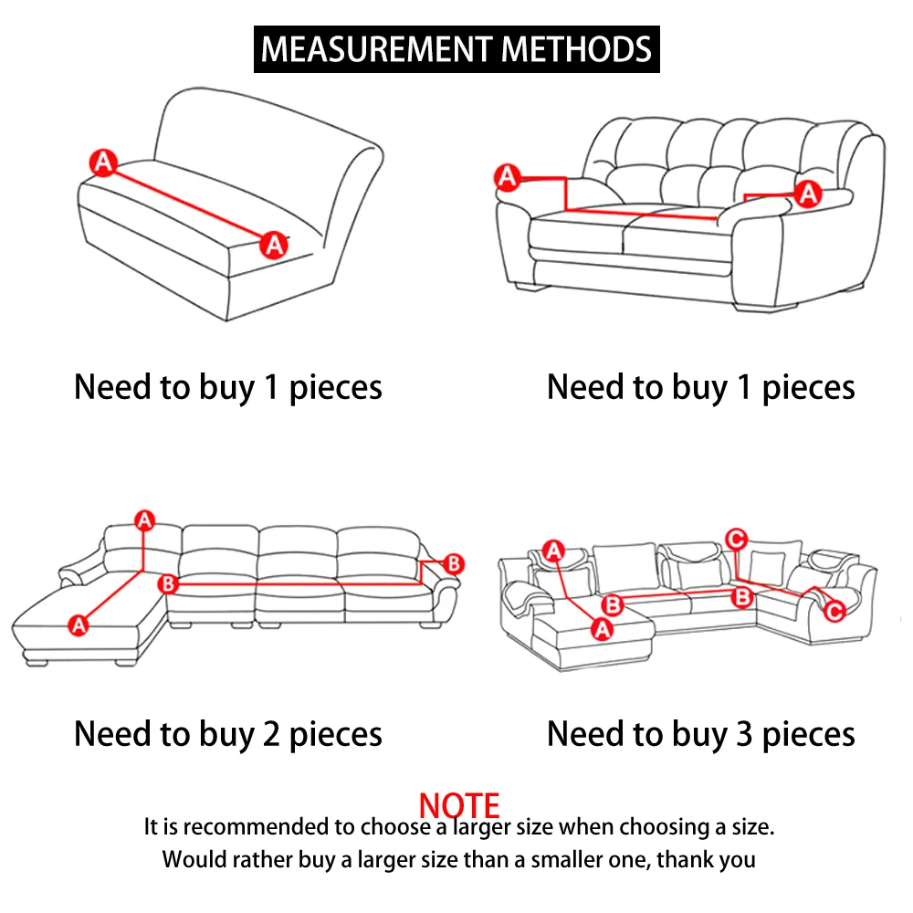 New Suede Fabric Sofa Cover Solid Color Elastic All-inclusive pet-proof Slipcover for Living room Furniture Stretch Couch Capa | Дом и сад