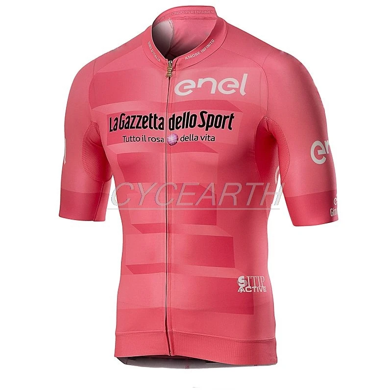 Трикотажная футболка с коротким рукавом для езды на велосипеде Италия лето