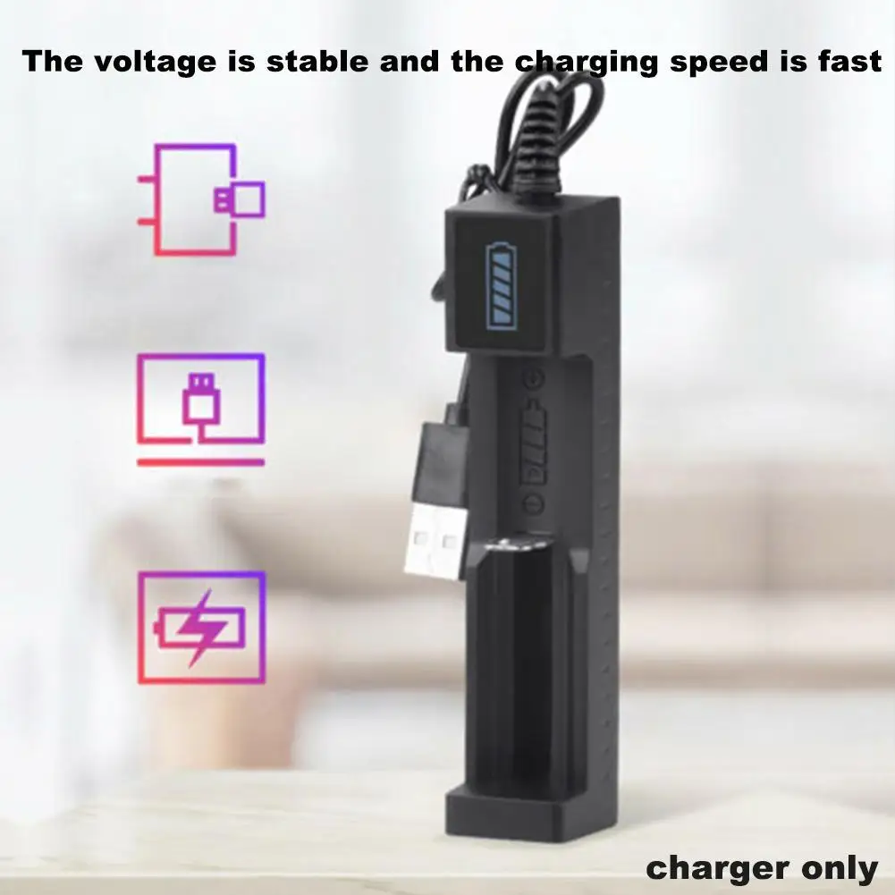 Battery Charger USB Smart LCD 26650 16340 Four-Slot 3.7V Lithium | Электроника