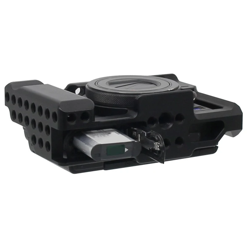 FULL-Rx100 Iii(M3) Iv(M4) V(M5) Camera Cage For Sony Rx100 Dslr Case Rig Cold Shoe | Электроника