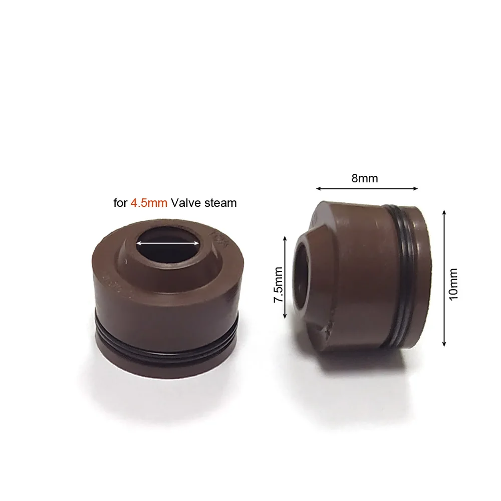 For JY110 2 шт. шток клапана сальники для Honda CG125 CG150 Yamaha YP250 GS 150cc 125cc CG CB JH70 GY6 50 125 ZY125 Скутер мопед - Цвет: For JY110