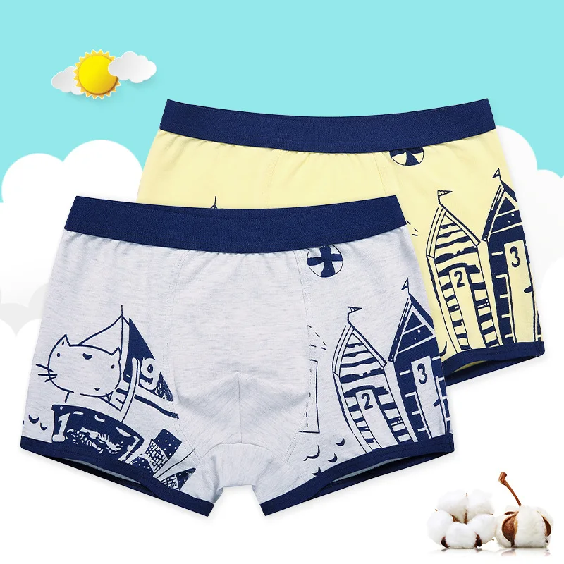 Трусы боксеры хлопковые для мальчиков и подростков нижнее белье из мягкого