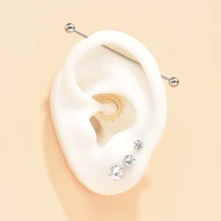 2021 jewelry gifts women temperament zircon ear stud earrings set