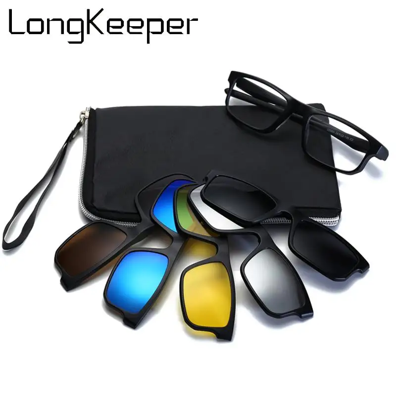 Классические Мужские поляризационные солнцезащитные очки для женщин и мужчин 5 в