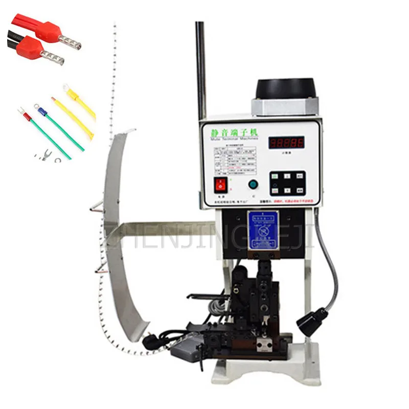 

Ультрабесшумная Клеммная машина, полуавтоматические обжимные инструменты для клемм, прижимное оборудование для обработки жгута проводов, двигатель из чистой меди