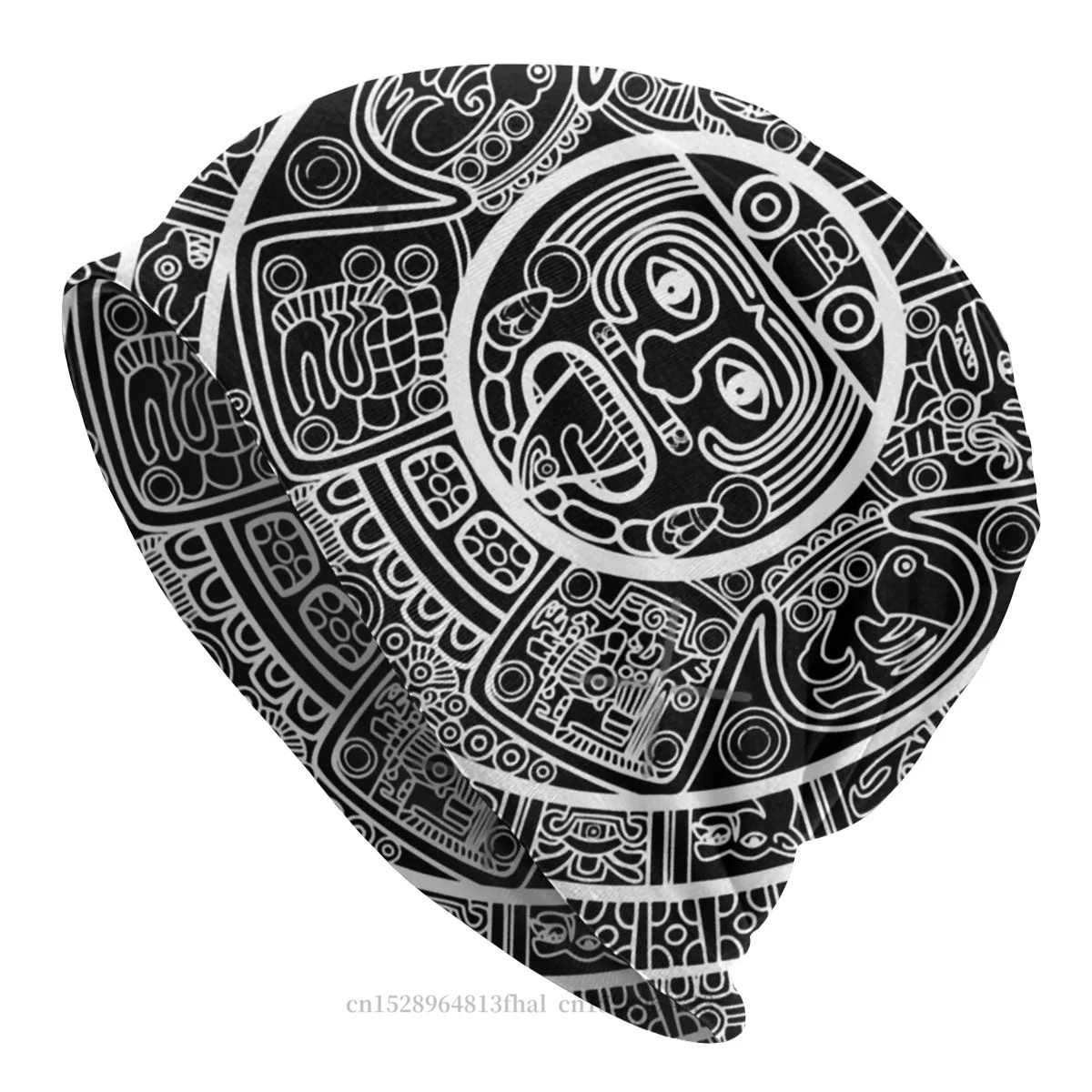 Шапочка шапки Mayan ацтекский календарь для мужчин и женщин Мексиканский